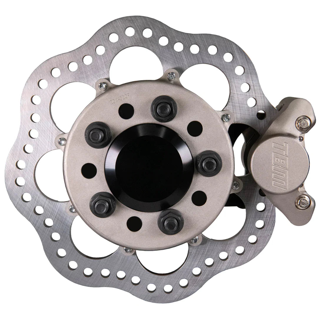10-15 Chevrolet Camaro Front Drag Racing Brake Kit (Reusing Factory Hubs) - 001-0280-TBM Brakes-Motion Raceworks