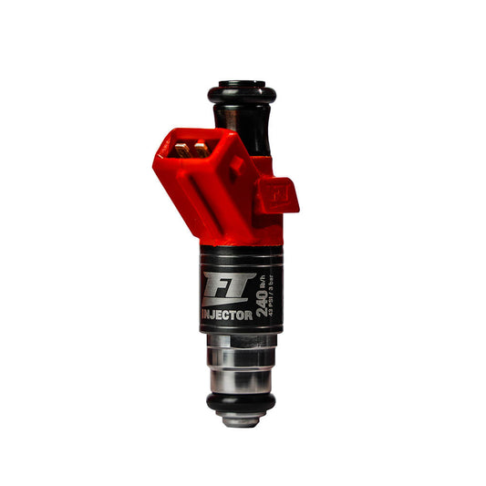 FuelTech FT Injector line of fuel injectors are tested and calibrated to ensure linearity, repeatability, and accuracy for all cylinders.