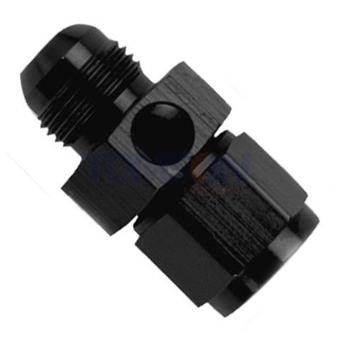 Fragola -8 AN Male To -8 AN Female Gauge Adapter 1/8" NPT Port 495006-BL-Fragola-Motion Raceworks