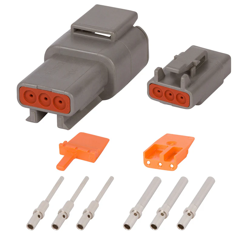 RIFE 3 Pin DTM Connector Complete Kit - Motion Raceworks