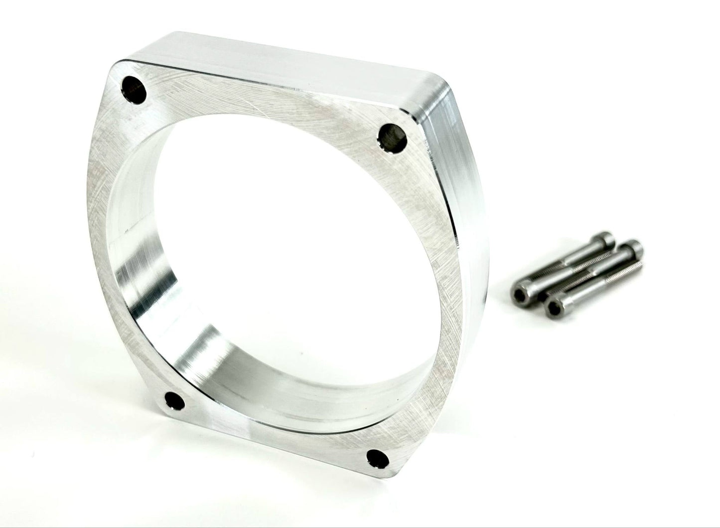 102mm 1" Throttle Body Spacer (LS 4-Bolt Pattern) BARE