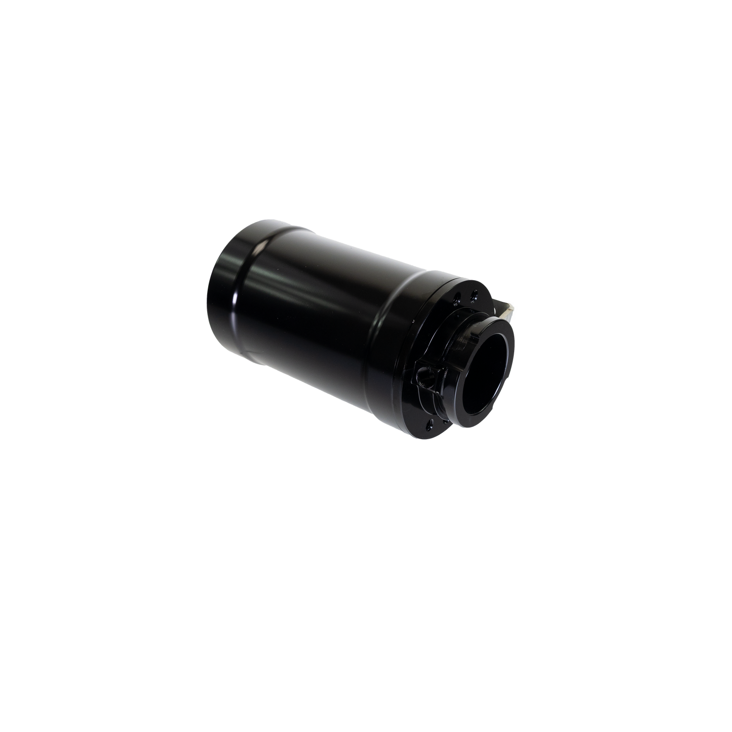 Coolant Expansion Tank / Remote Fill Billet Black Anodized w/ Mount - Motion Raceworks