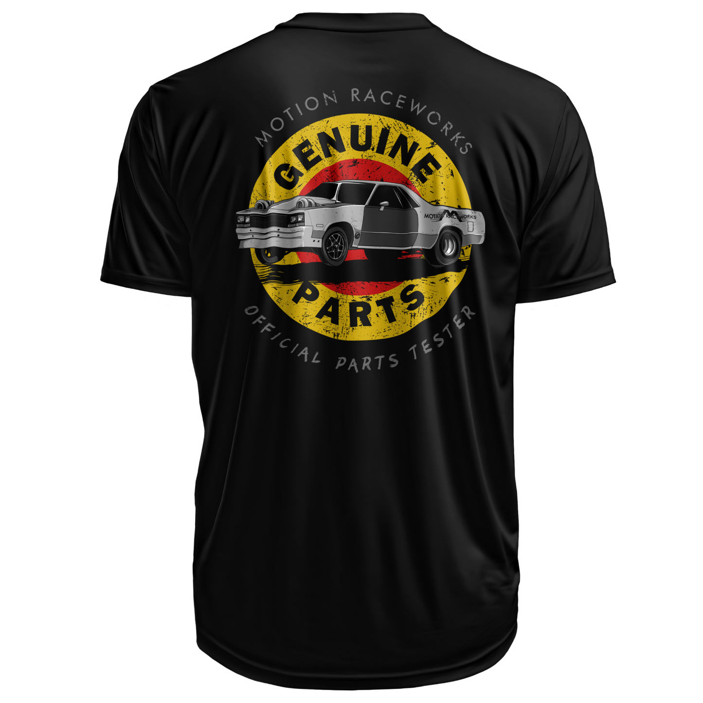 Cleetus' Mullet El Camino Motion Genuine Parts Shirt - Motion Raceworks
