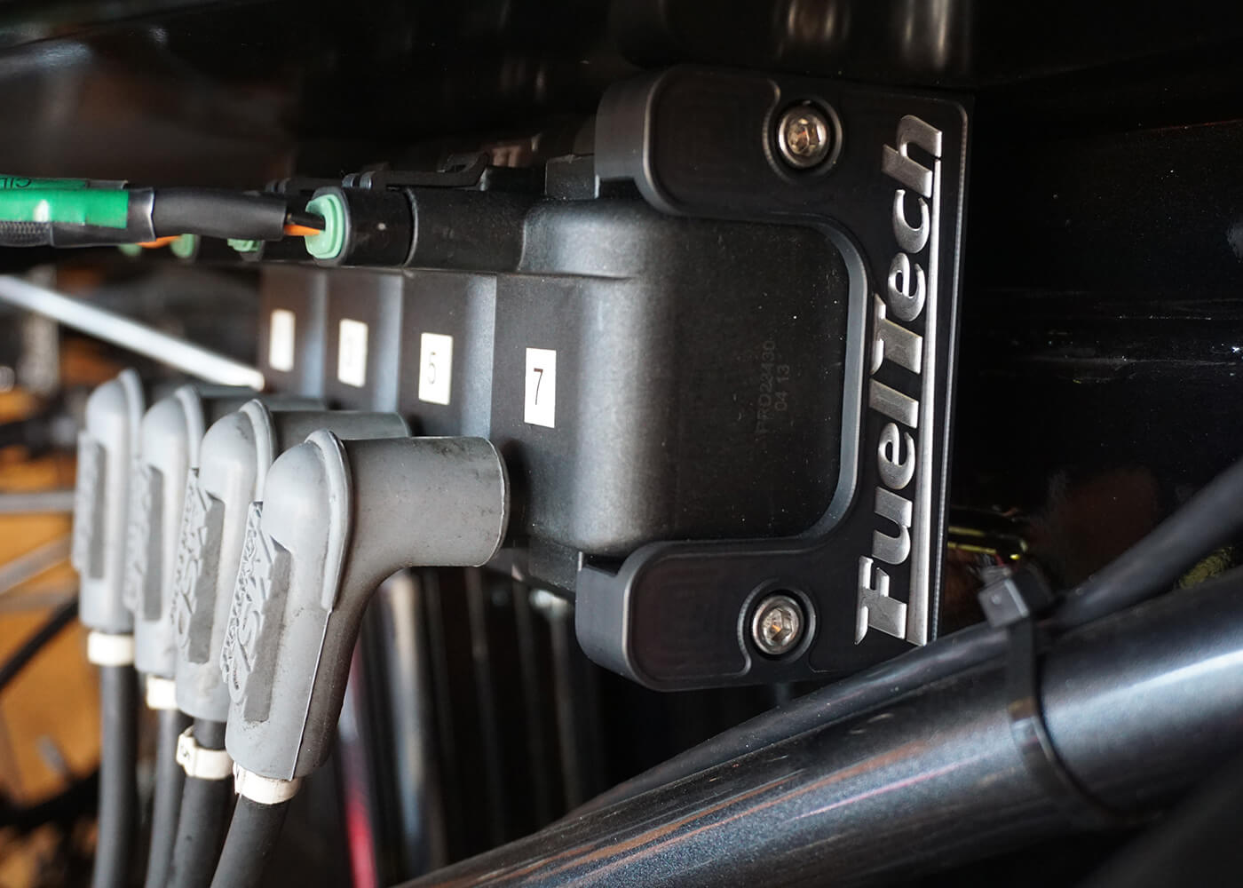 The ignition coils bracket kit keeps your ignition organized and secure.