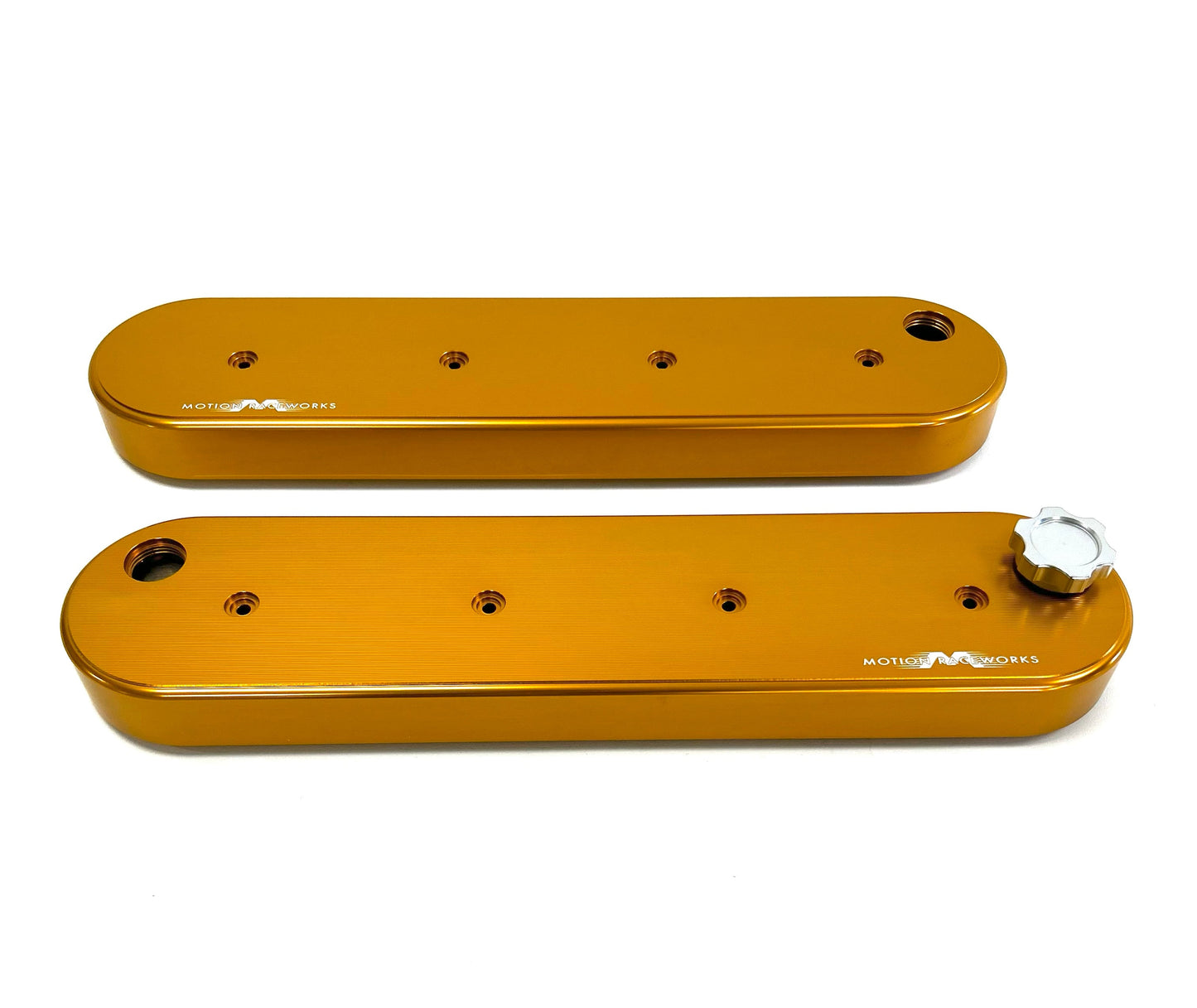 Motion Raceworks GOLD Billet LS Valve Covers - Motion Raceworks