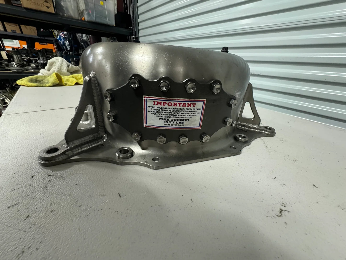 Titanium Bellhousing - SFI CERT