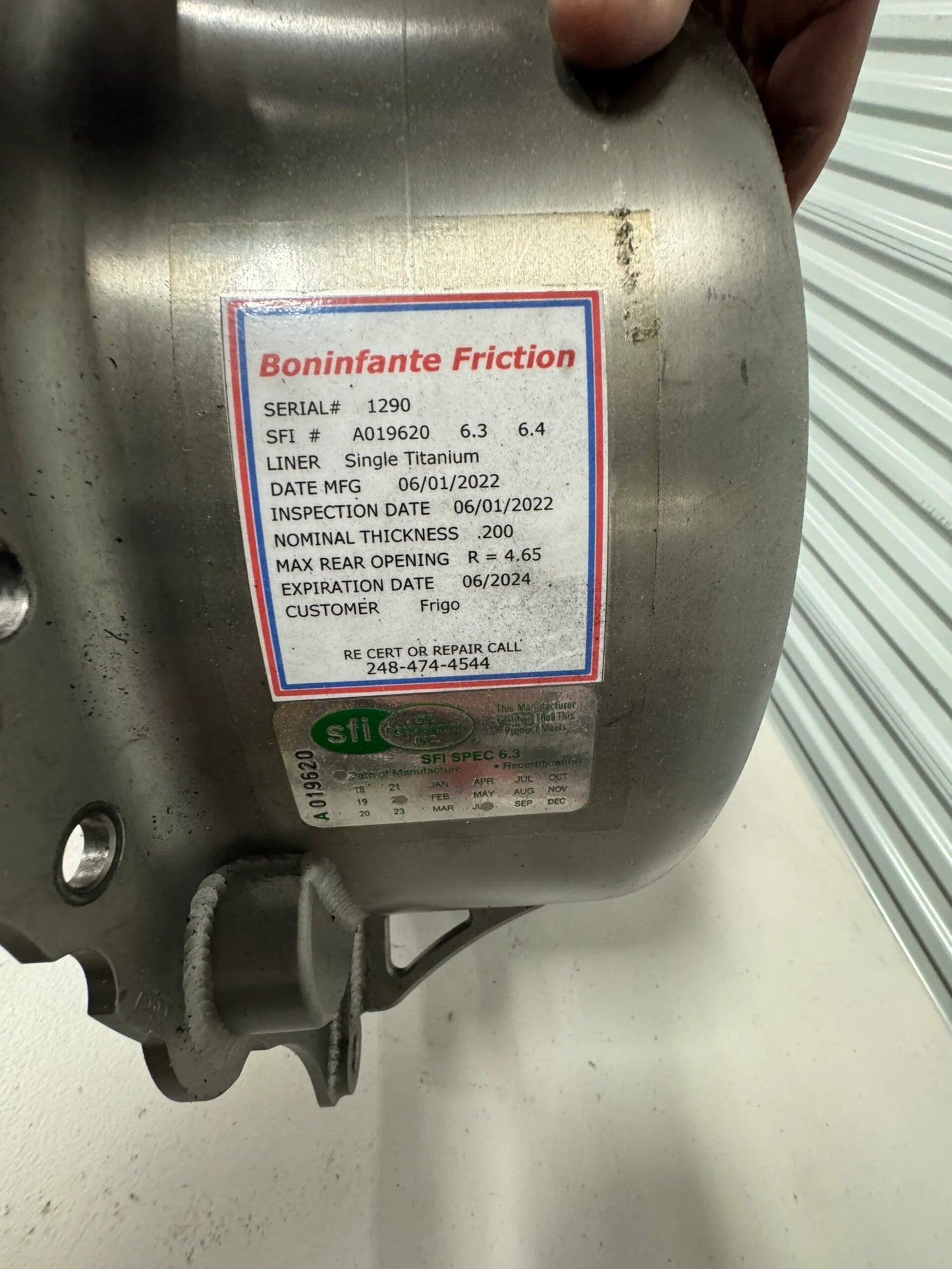 Titanium Bellhousing - SFI CERT