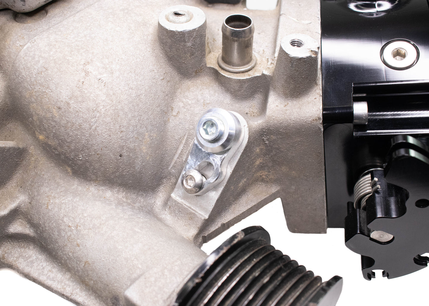 LSA Billet Throttle Cable Bracket (Motion Raceworks / Lokar Throttle Cable) 18-11004-2-Motion Raceworks-Motion Raceworks