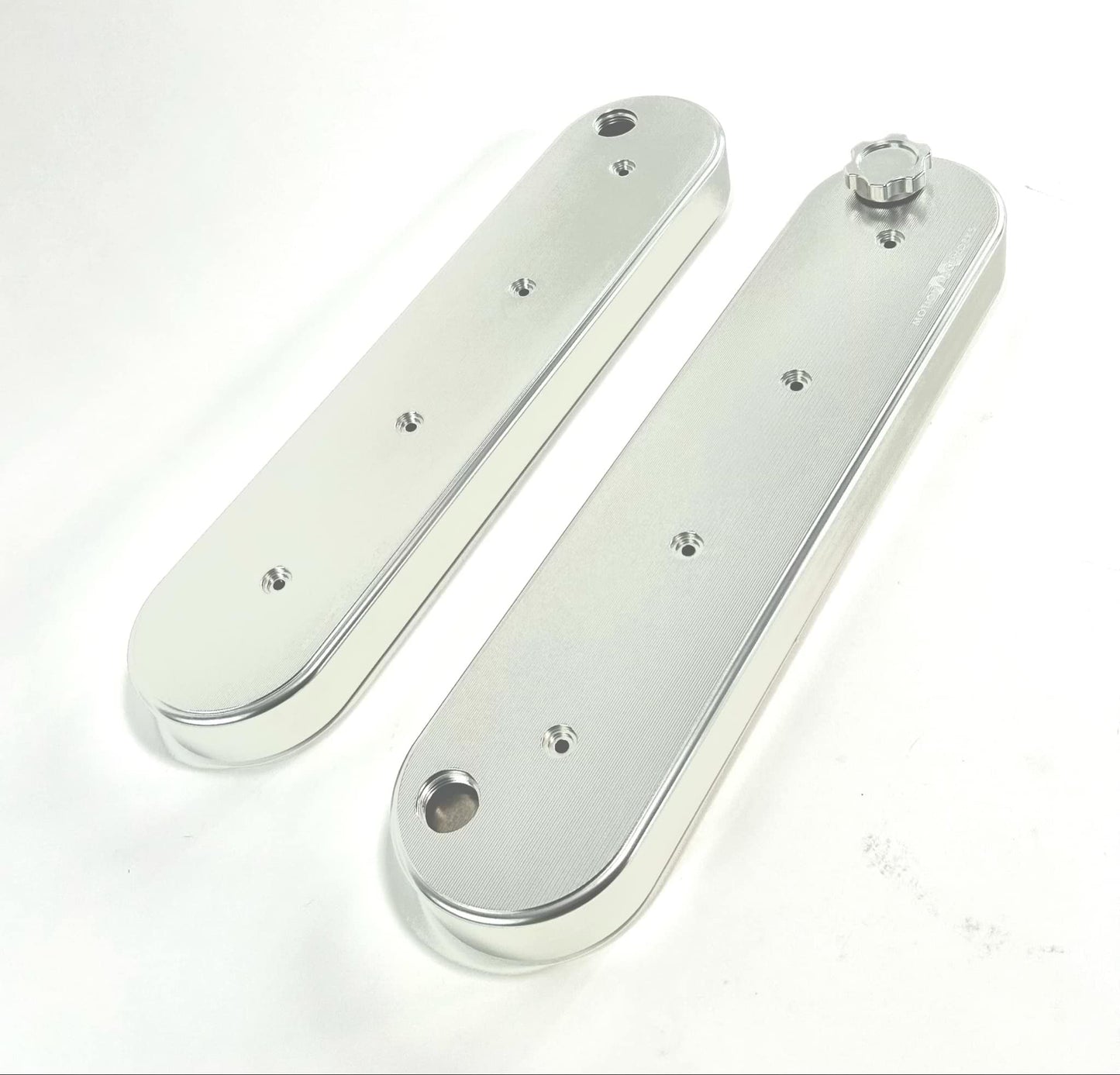 Motion Raceworks Clear Anodized Billet LS Valve Covers 10-120CLR - Motion Raceworks
