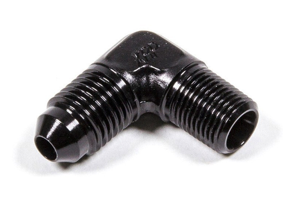 ELBOW,90 #3 FLARE-1/8NPT ALUM. BLACK (XRP-982203BB)