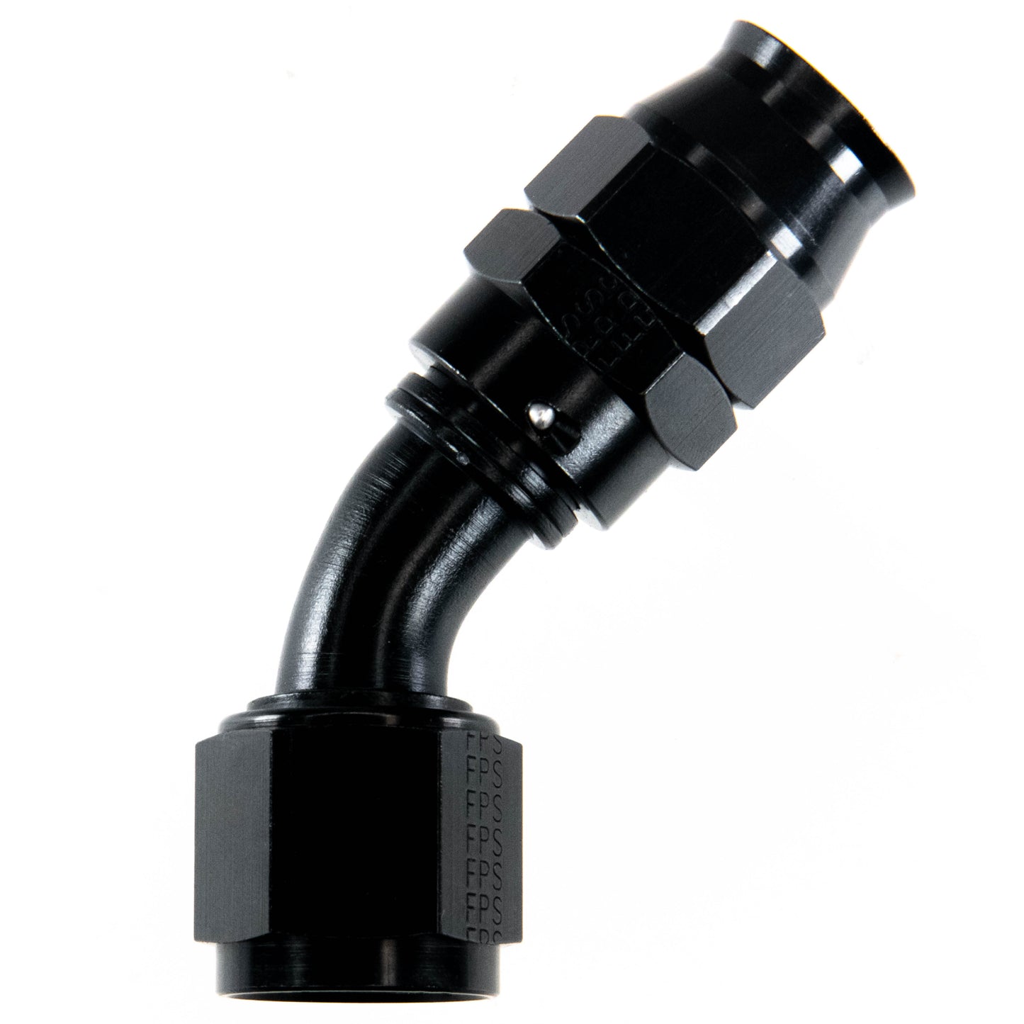 Fragola -8 AN 45° PTFE Hose End 684508-BL-Fragola-Motion Raceworks