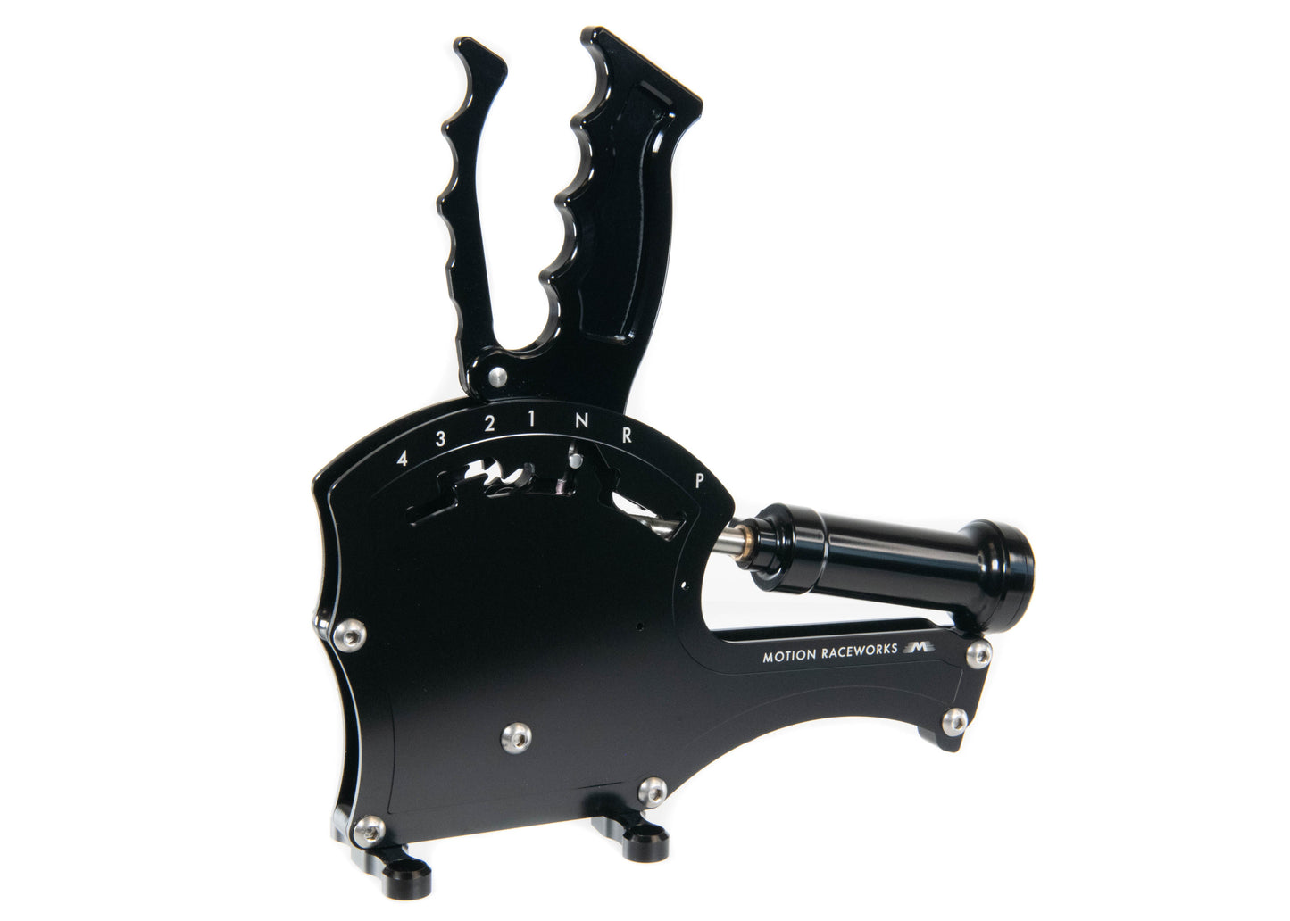4L80E 4 Speed Reverse Pattern Operator Series Billet Shifter Rear Exit-Motion Raceworks-Motion Raceworks