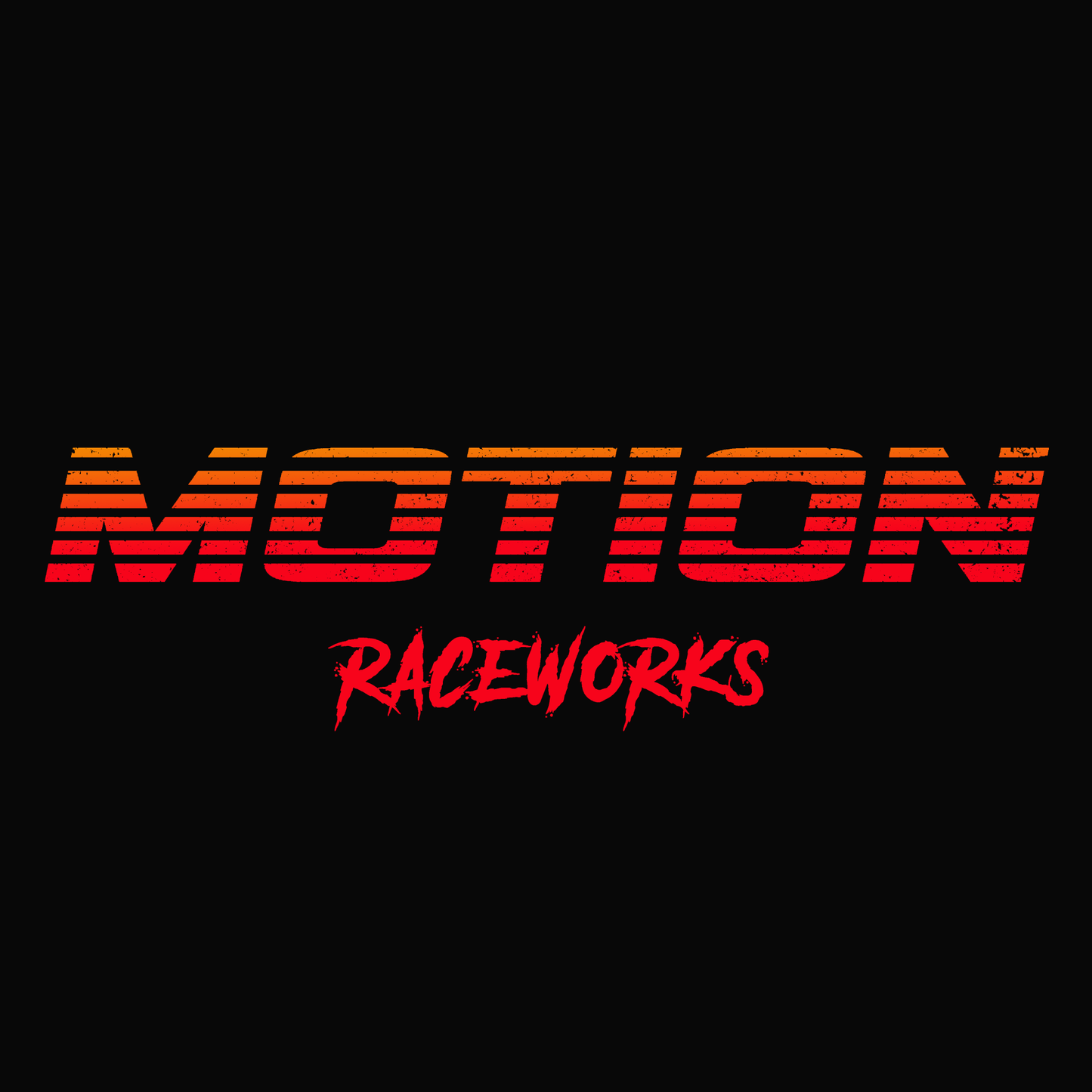 Red Fade Motion Raceworks Shirt - Motion Raceworks