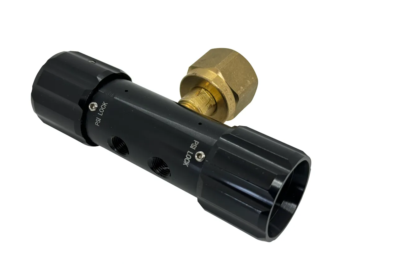 Dual High Flow Adjustable Air Regulator