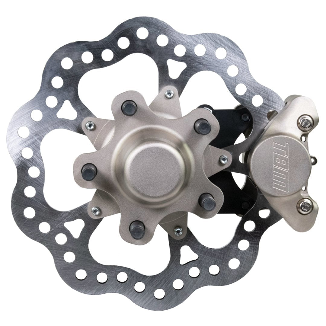 82-91 GMC S15 / S15 Jimmy Drag Racing Brake Kit (w/ New Aluminum Hub) 001-0197-TBM Brakes-Motion Raceworks