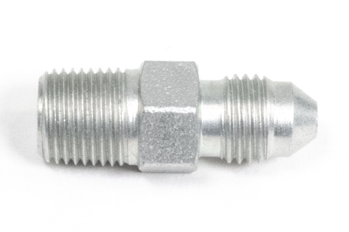 1/8" to 4AN Straight Steel Turbo Oil Feed Fitting 34-00022-N/A-Motion Raceworks