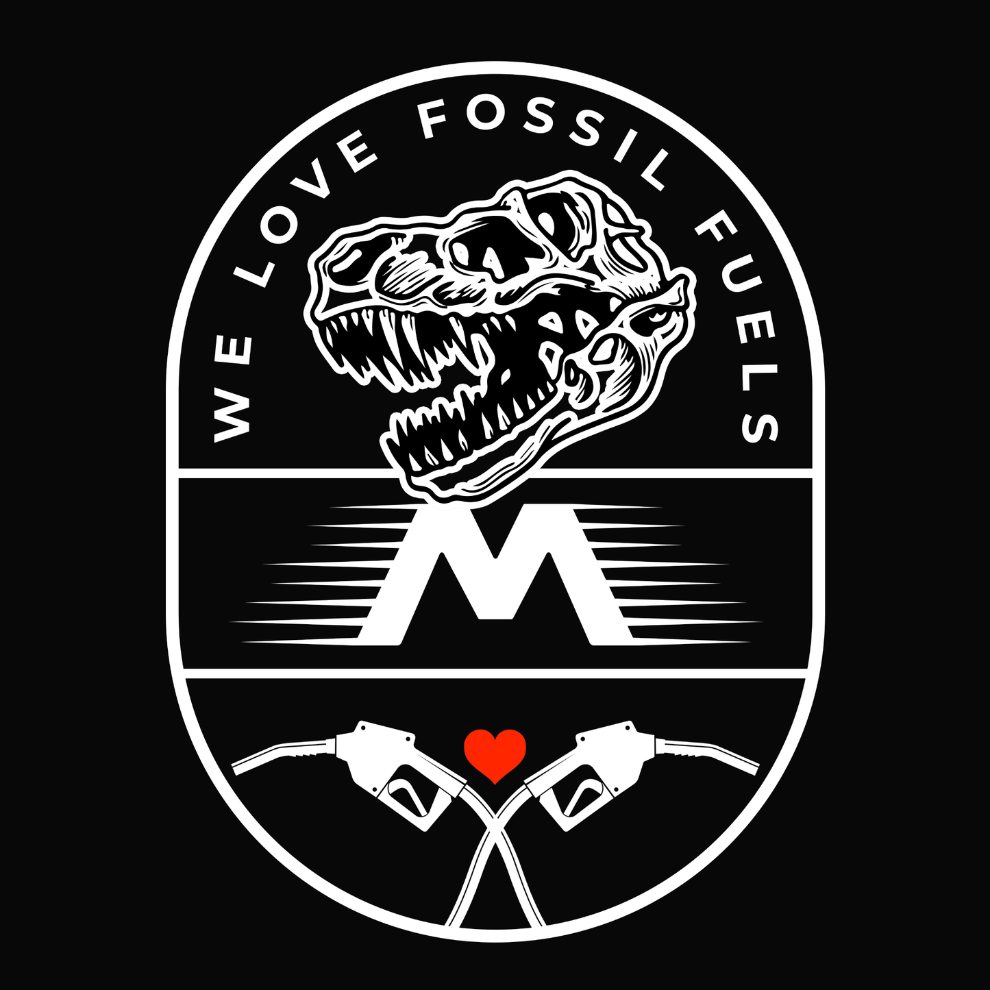 We Heart Fossil Fuels Shirt - Motion Raceworks