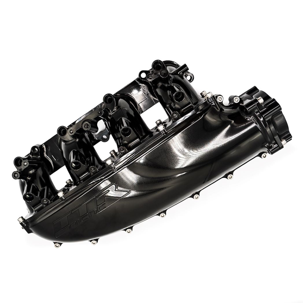 FuelTech TTR CNC Billet Intake Manifold 4 Injector for Yamaha 1900 PWC jet ski 1.9L engine.