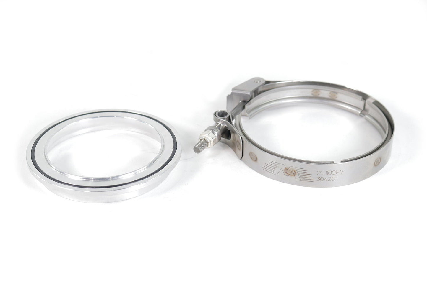 GT42/47/55 Aluminum Compressor Outlet Flange/Clamp for 3.5" Tubing for S400, Garrett, Precision & More 21-11002M-Motion Raceworks-Motion Raceworks