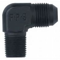Fragola -8 AN x 3/8" NPT 90° Adapter 482208-BL-Fragola-Motion Raceworks