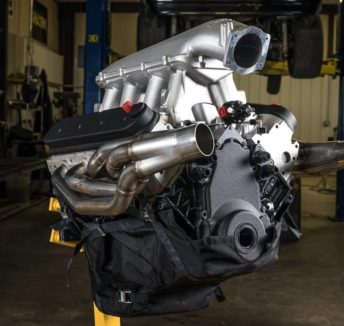 Motion Raceworks LS1 Engine Diaper, NHRA & IHRA Approved (For Motor Plate, No Cutouts)-Motion Raceworks-Motion Raceworks