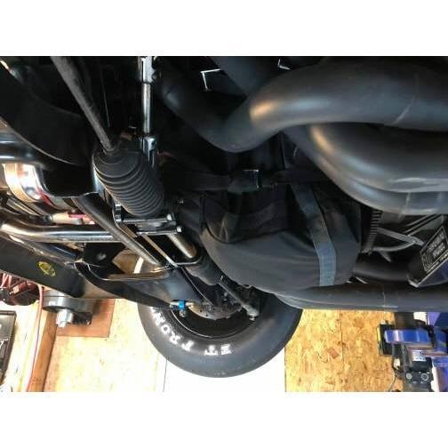 Motion Raceworks SBC Rear Sump Engine Diaper, NHRA & IHRA Approved (For Motor Plate, No Cutouts)-Motion Raceworks-Motion Raceworks