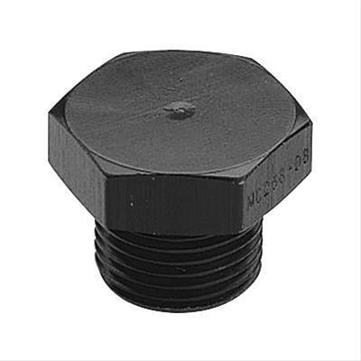 Fragola -8 AN O-Ring Port Plug 481408-BL-Fragola-Motion Raceworks