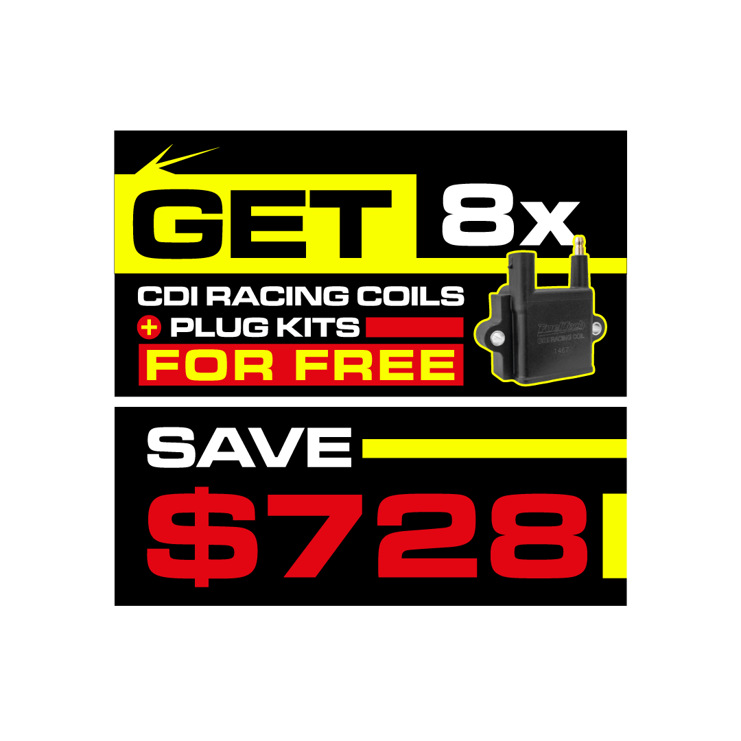 FTSPARK EXTREME (Dual Box) + FREE CDI Racing Coils & Plug Kits
