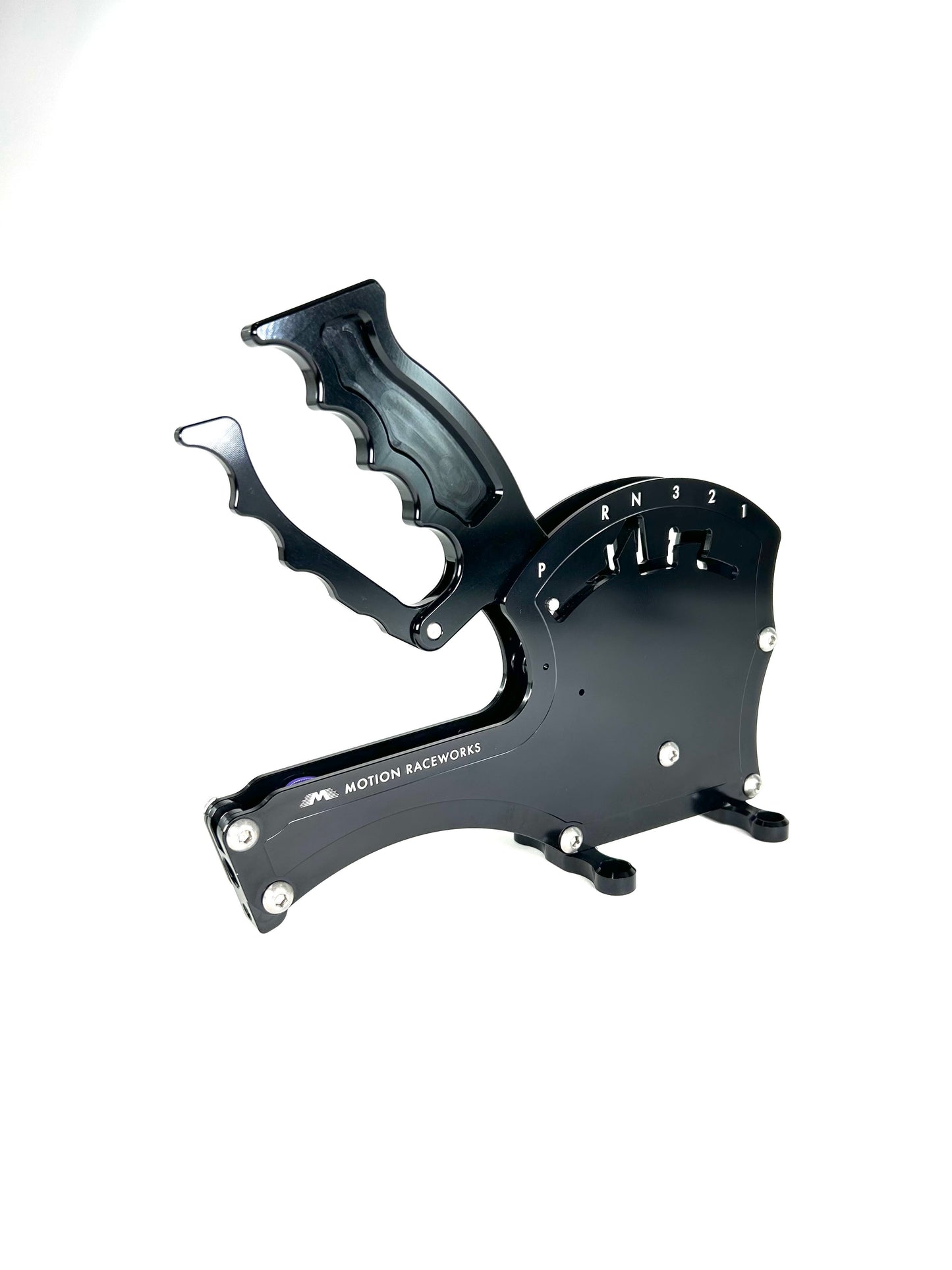 TH350 3 Speed Forward Pattern Operator Series Billet Shifter Front Exit - Motion Raceworks