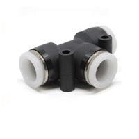 PISCO PLASTIC PUSH-IN FITTING 3/8" TUBE UNION TEE (KTR-AF71)
