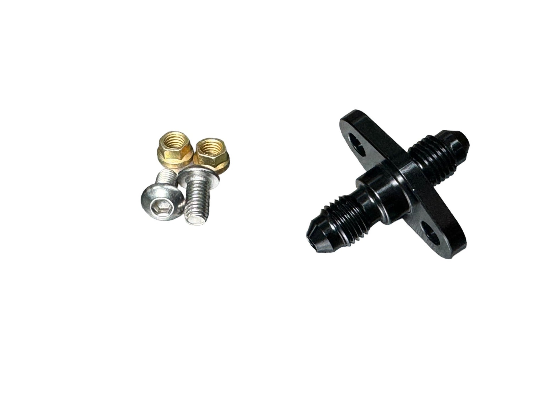 4AN Bulkhead Flanged Pass Thru Fitting by Motion Raceworks 34-30404 - Motion Raceworks