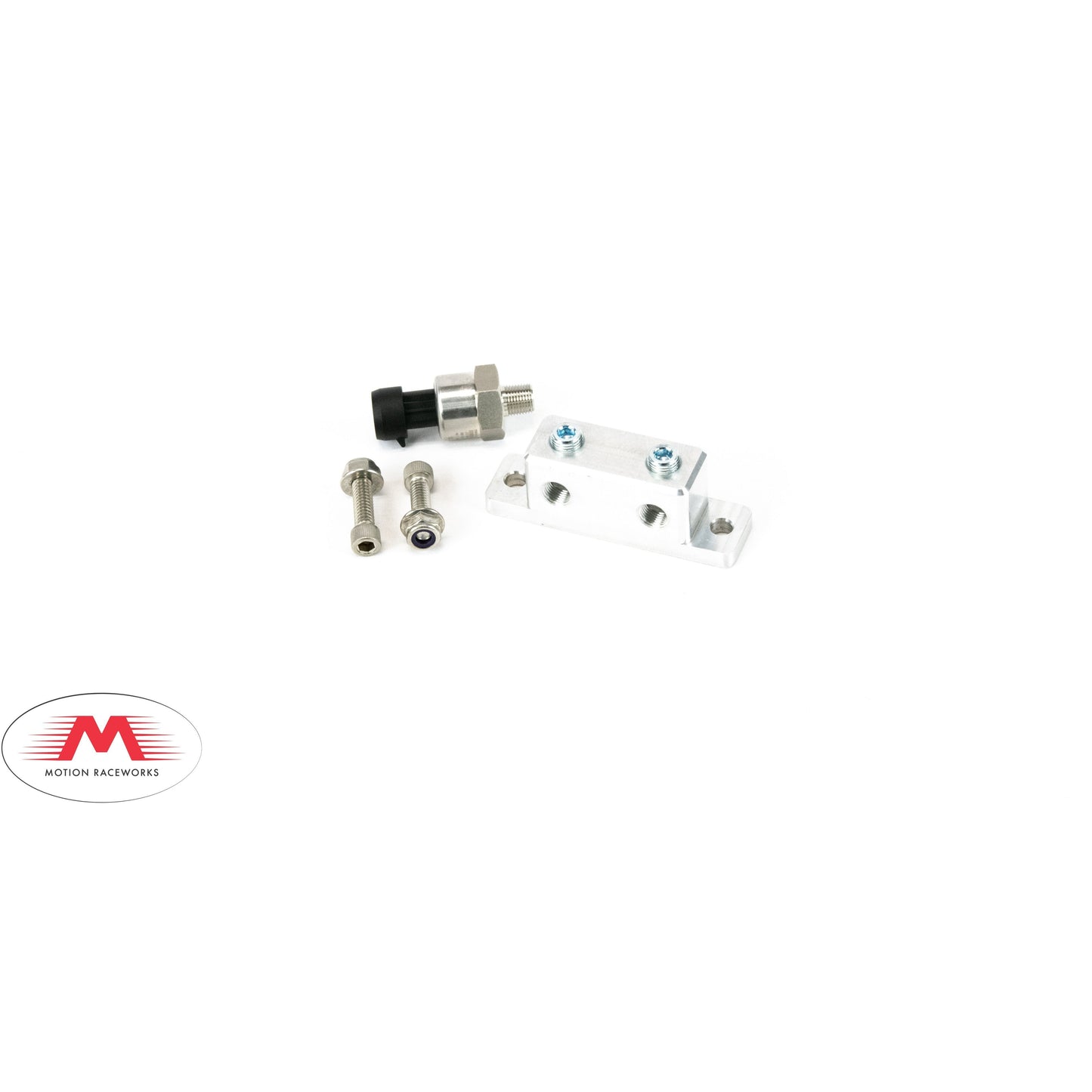Motion Raceworks Remote Sensor Bulkhead, Dual Channel (Bare or Black Anodized) 18-10003-Motion Raceworks-Motion Raceworks