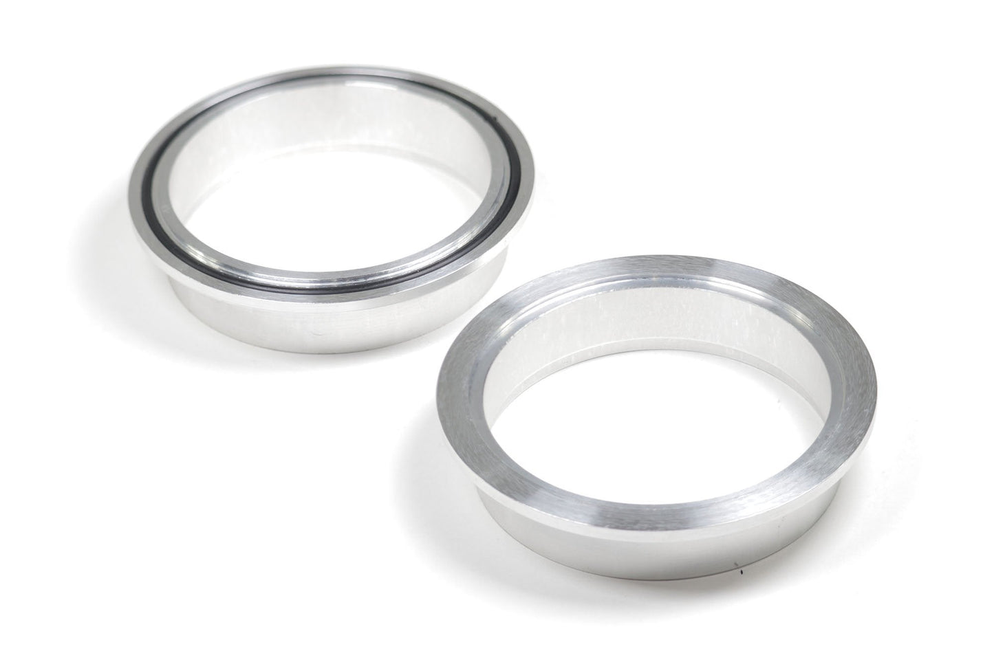 Motion Raceworks 2.5" Aluminum O-ring V-Band Set w/ Quick Release Clamp-Motion Raceworks-Motion Raceworks