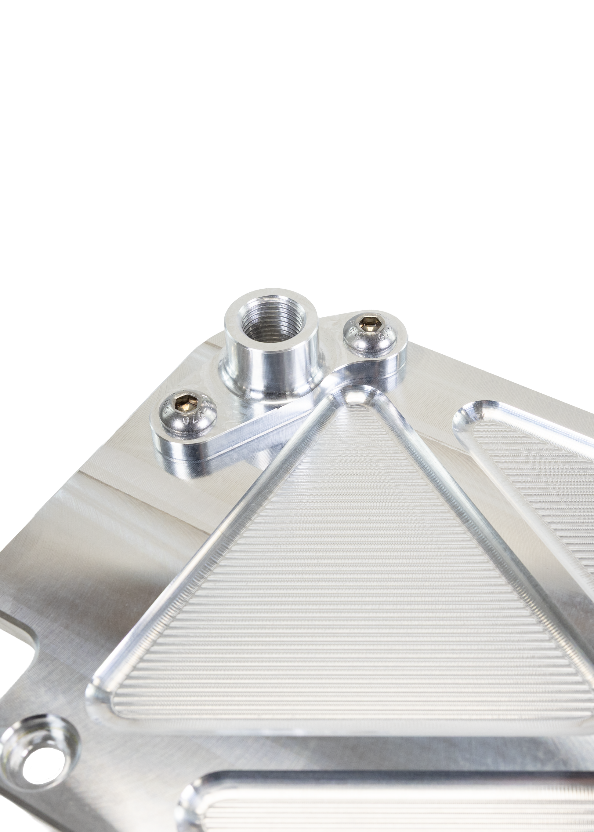 Motion Billet Gen 4 Billet Valley Cover Oil Pressure Port 10-10034 - Motion Raceworks