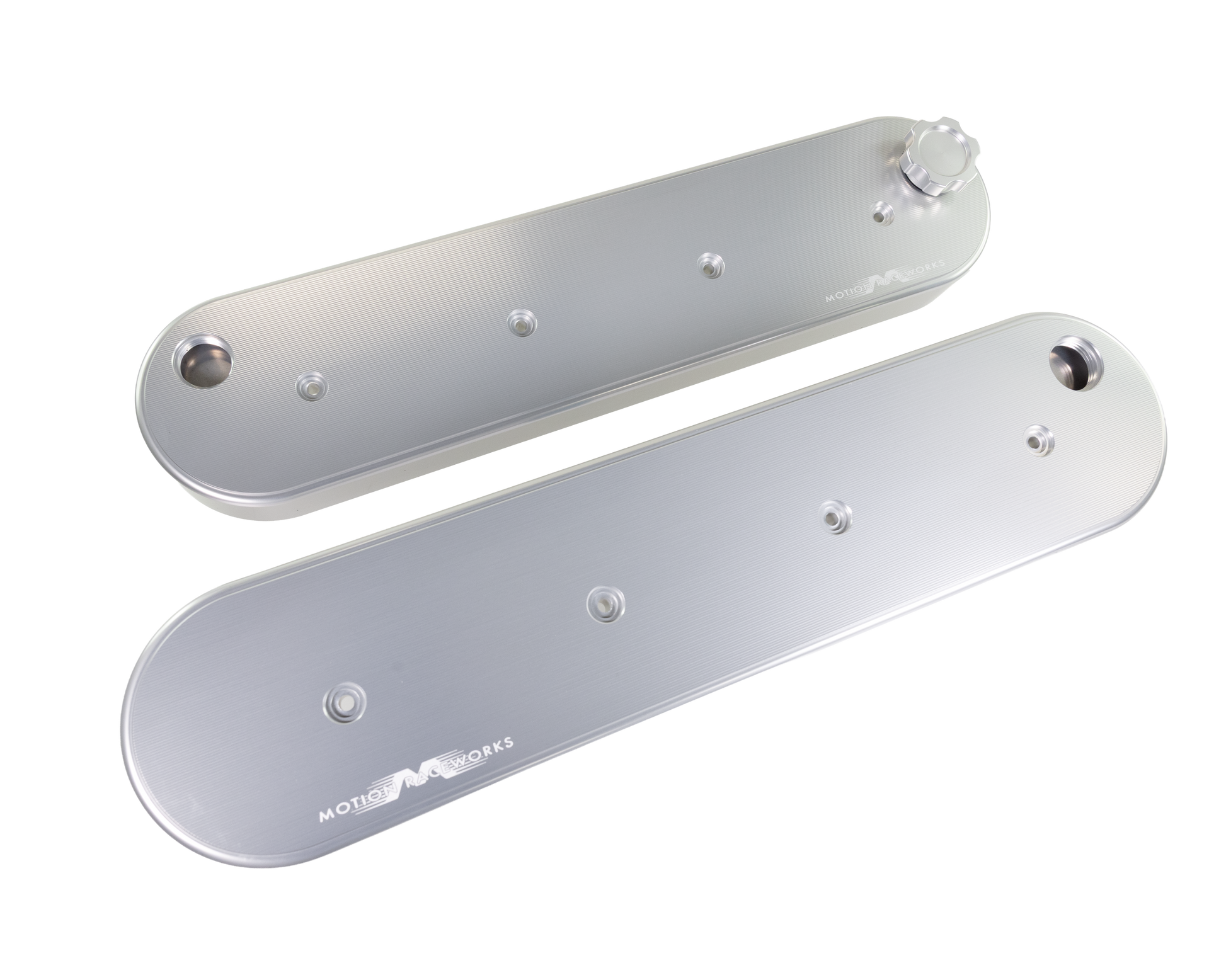 Motion Raceworks Clear Anodized Billet LS Valve Covers - Motion Raceworks