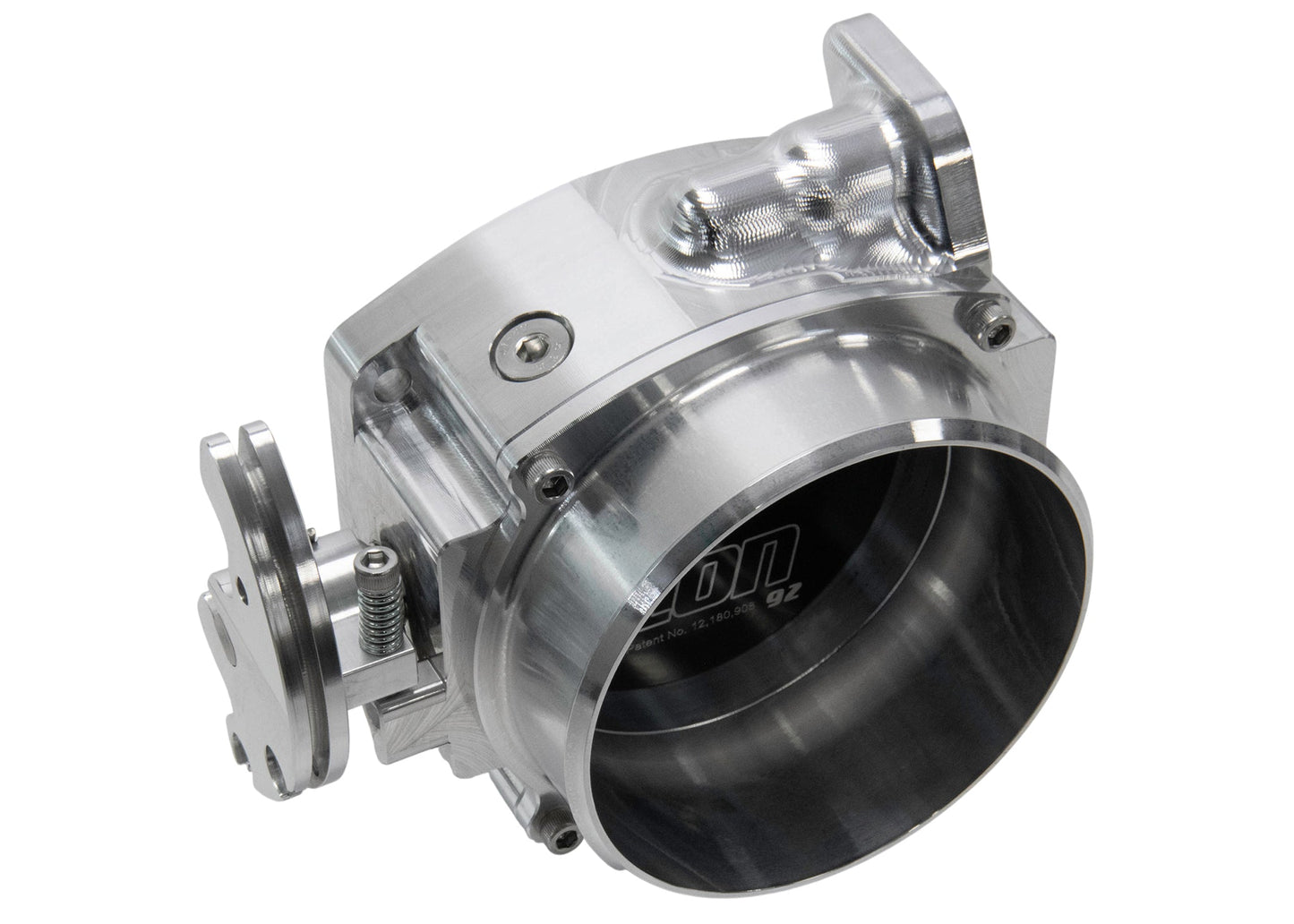ICON 92/95mm Cable Drive Throttle Body (Bare Finish) w/ Interchangeable Connection - Motion Raceworks