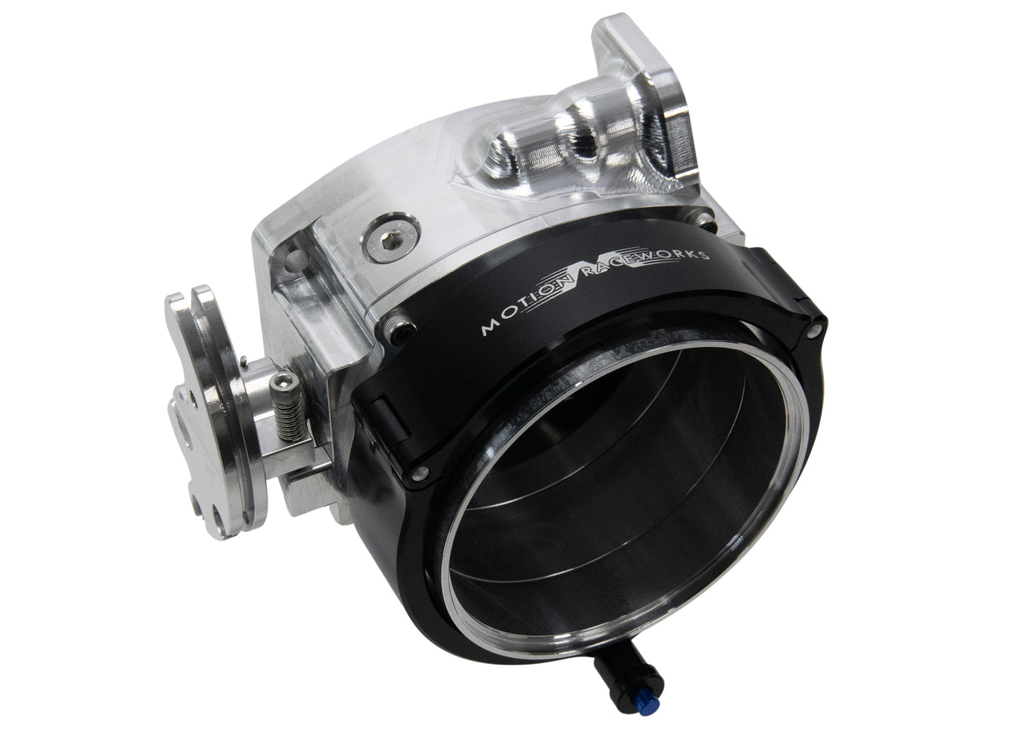 ICON 92/95mm Cable Drive Throttle Body (Bare Finish) w/ Interchangeable Connection - Motion Raceworks