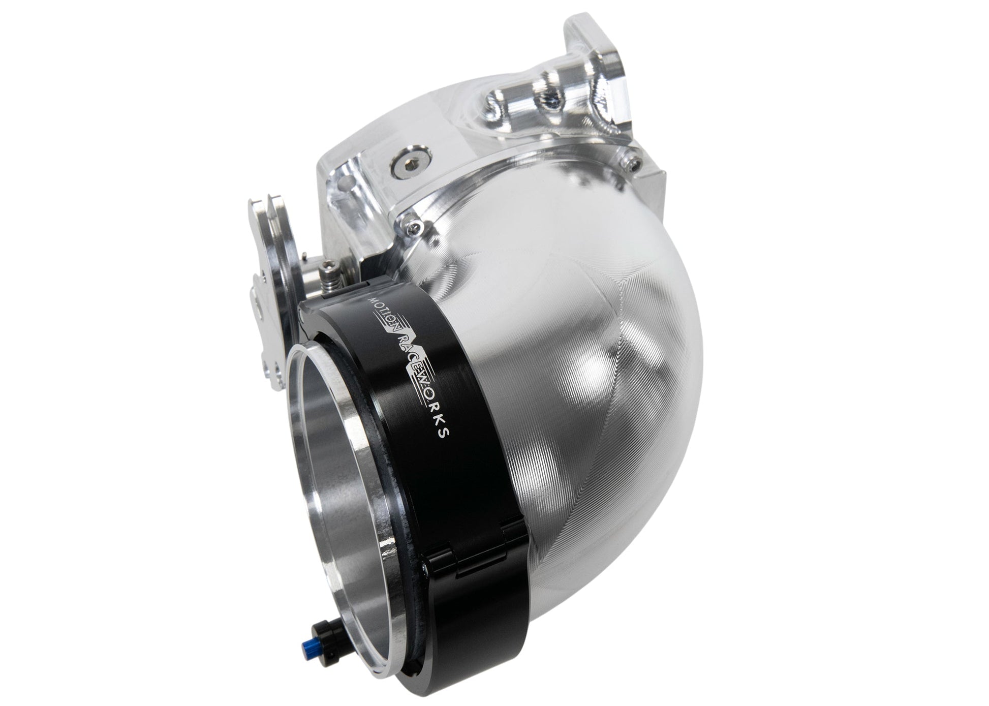 ICON 92/95mm Cable Drive Throttle Body (Bare Finish) w/ Interchangeable Connection - Motion Raceworks