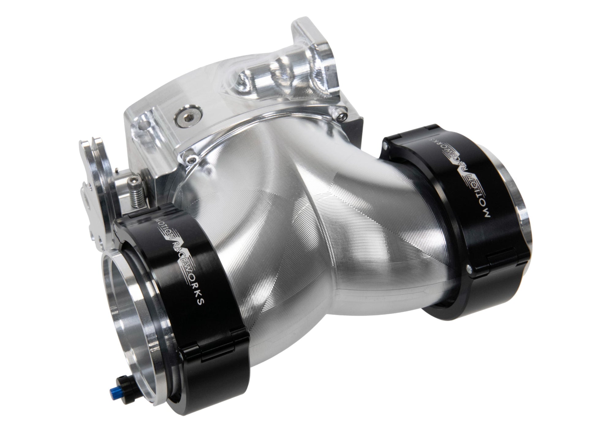 ICON 92/95mm Cable Drive Throttle Body (Bare Finish) w/ Interchangeable Connection - Motion Raceworks