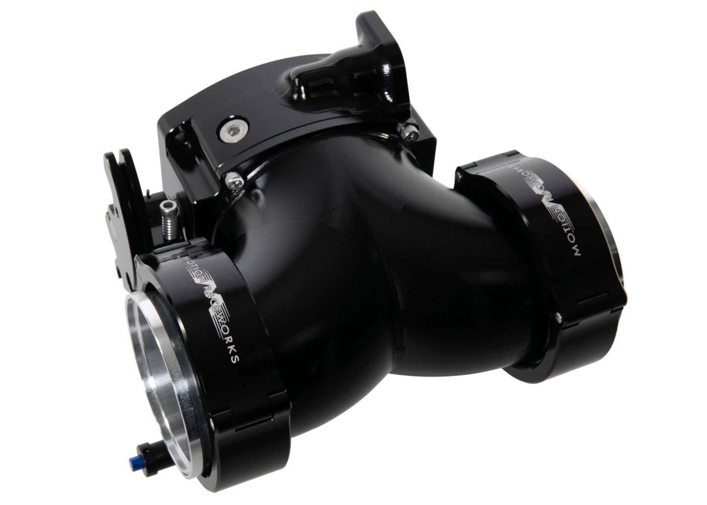ICON 92/95mm Cable Drive Throttle Body (Black) w/ Interchangeable Connection - Motion Raceworks