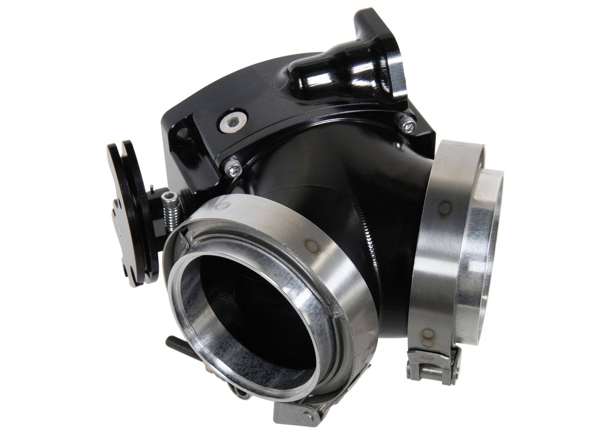ICON 92/95mm Cable Drive Throttle Body (Black) w/ Interchangeable Connection - Motion Raceworks