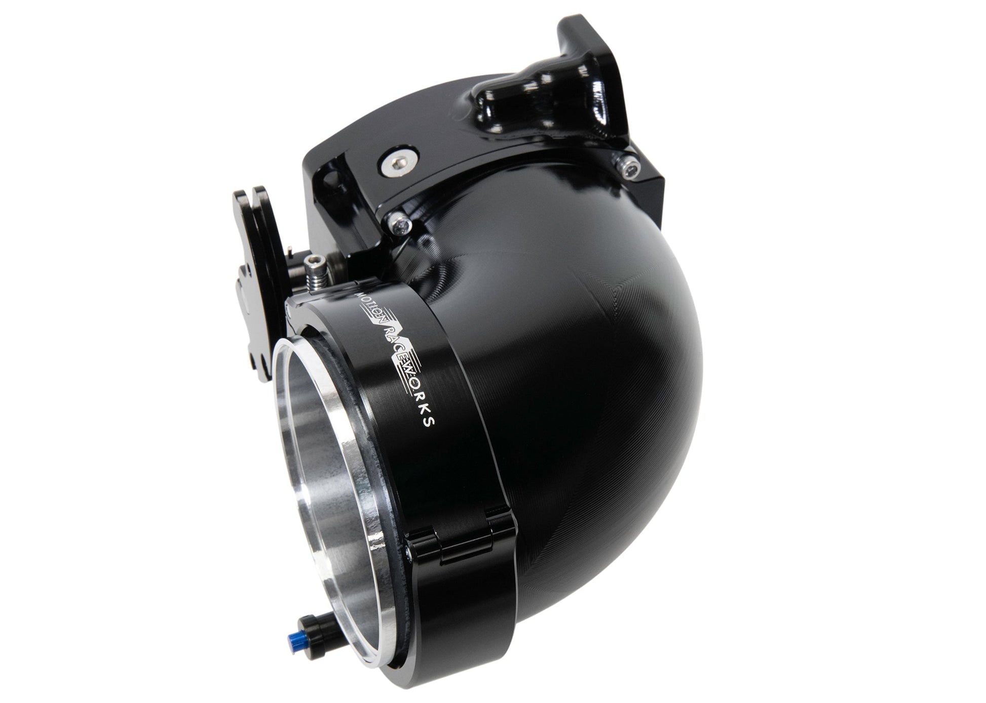 ICON 102/105mm Cable Drive Throttle Body (Black) w/ Interchangeable Connection - Motion Raceworks