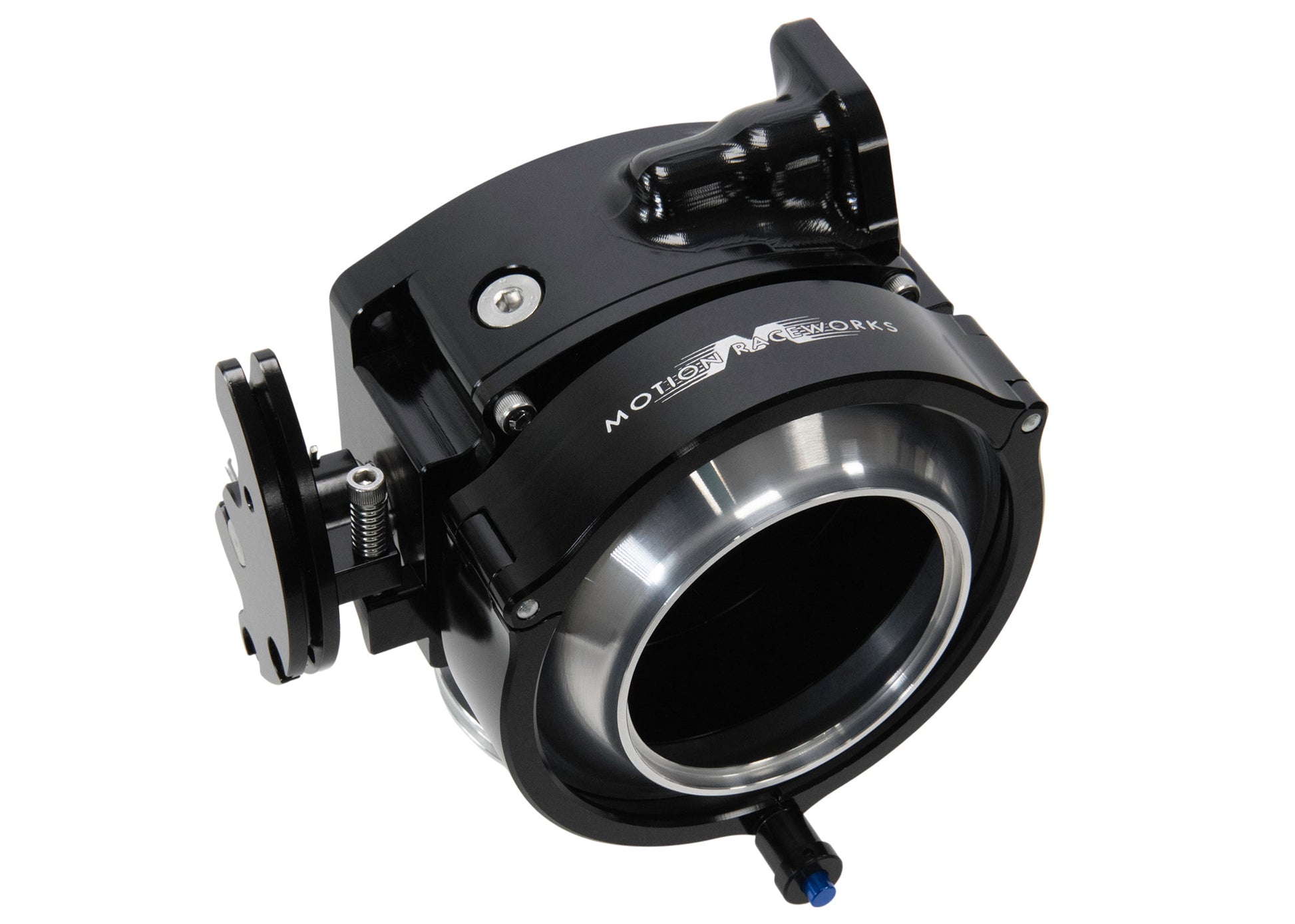 ICON 92/95mm Cable Drive Throttle Body (Black) w/ Interchangeable Connection - Motion Raceworks