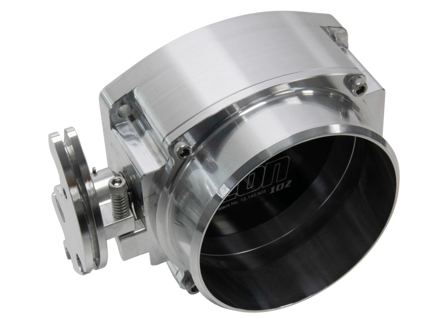 ICON Race 102/105mm Cable Drive Throttle Body (Bare Finish) w/ Interchangeable Connection - Motion Raceworks