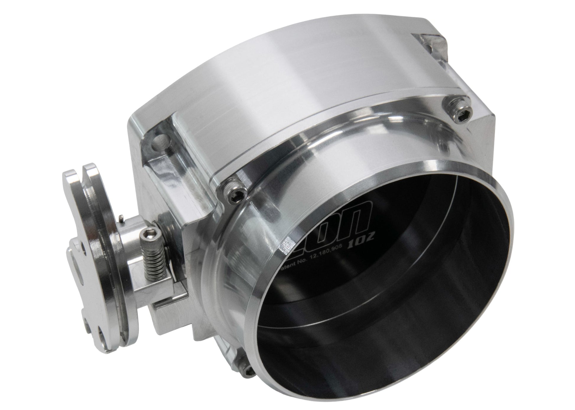 ICON Race 102/105mm Cable Drive Throttle Body (Bare Finish) w/ Interchangeable Connection - Motion Raceworks
