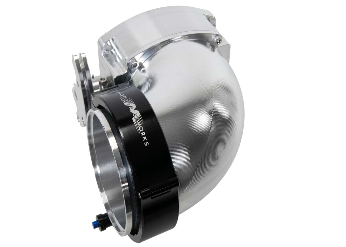 ICON Race 102/105mm Cable Drive Throttle Body (Bare Finish) w/ Interchangeable Connection - Motion Raceworks