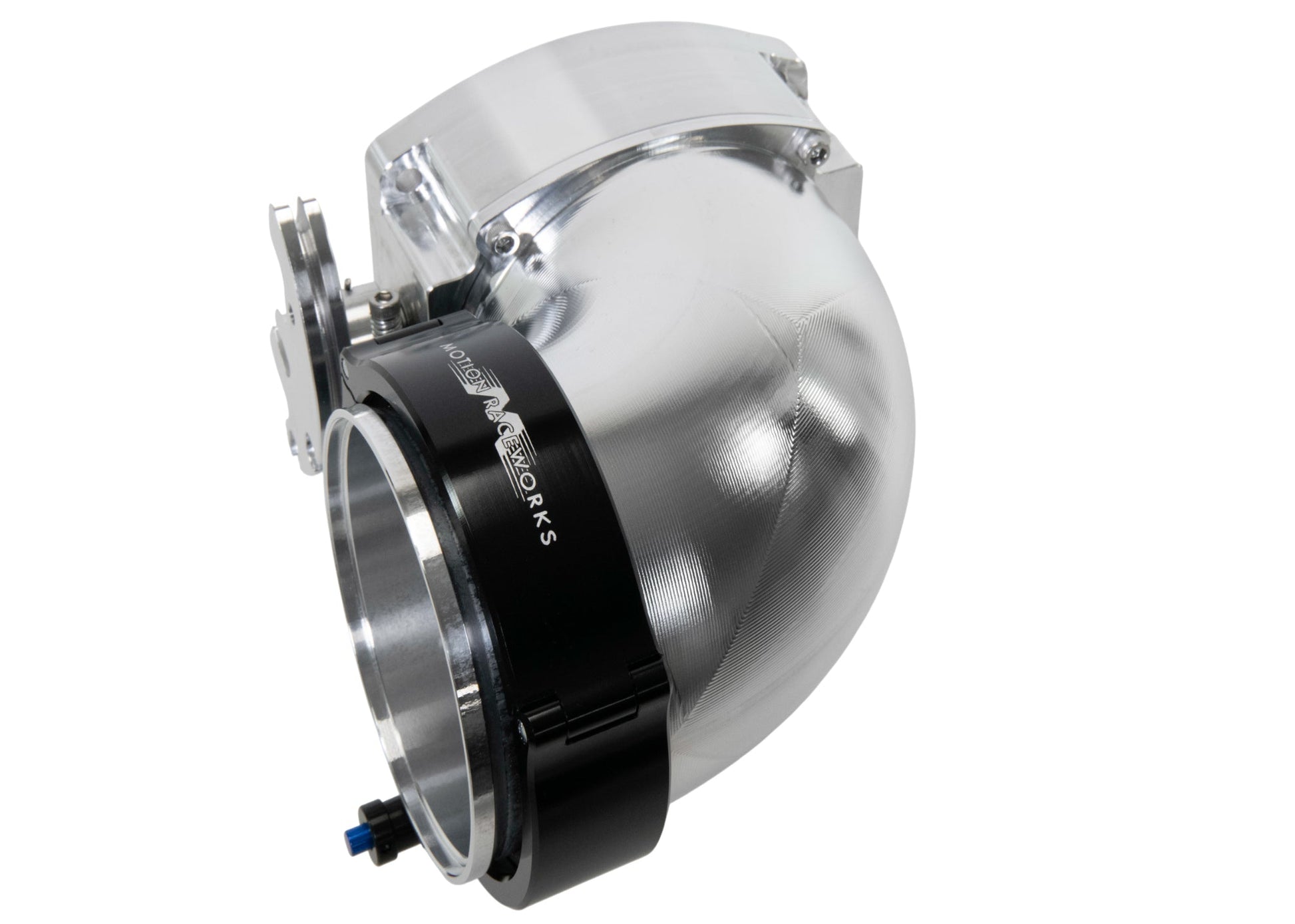 ICON Race 102/105mm Cable Drive Throttle Body (Bare Finish) w/ Interchangeable Connection - Motion Raceworks