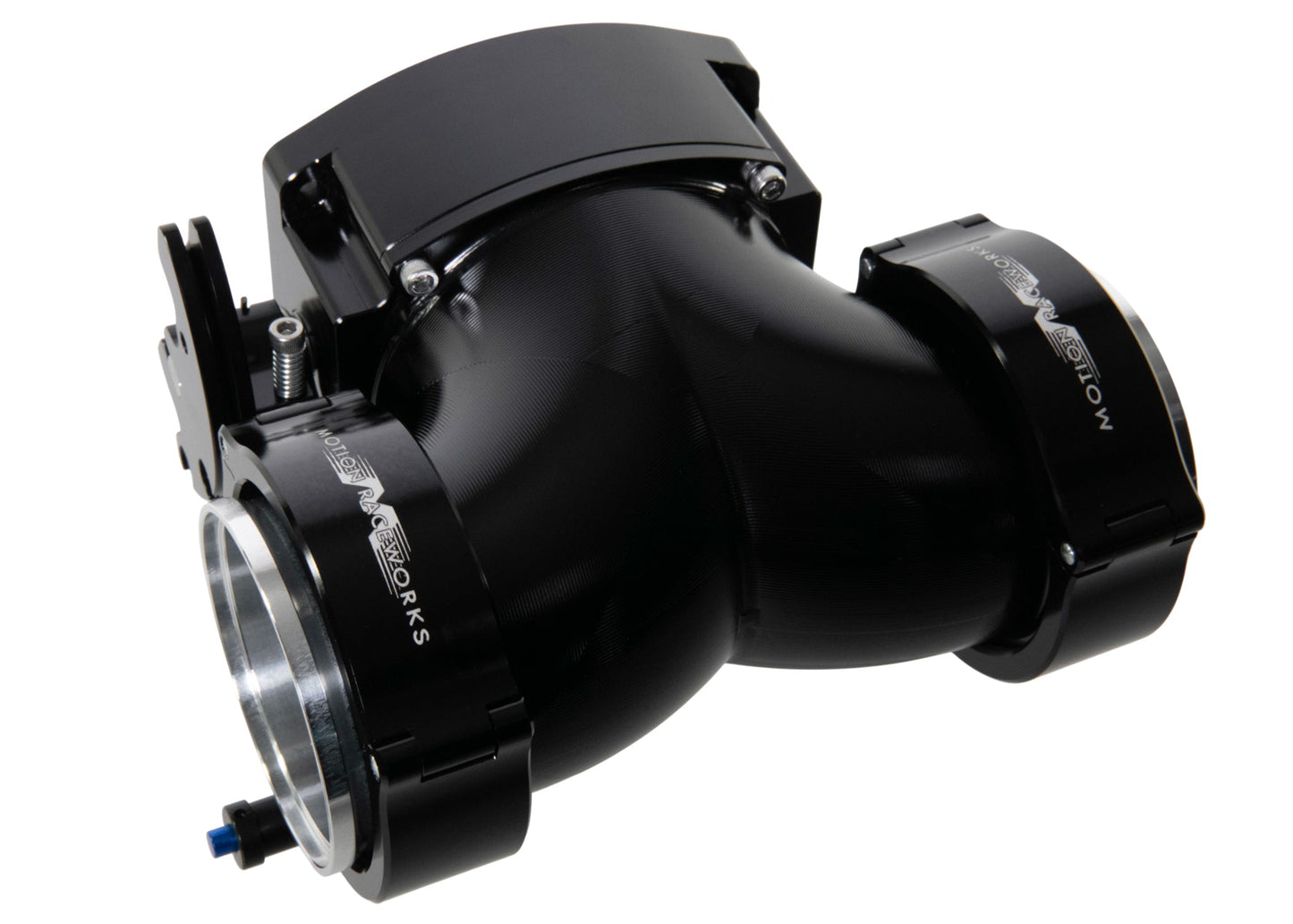 ICON Race 102/105mm Cable Drive Throttle Body (Black) w/ Interchangeable Connection - Motion Raceworks
