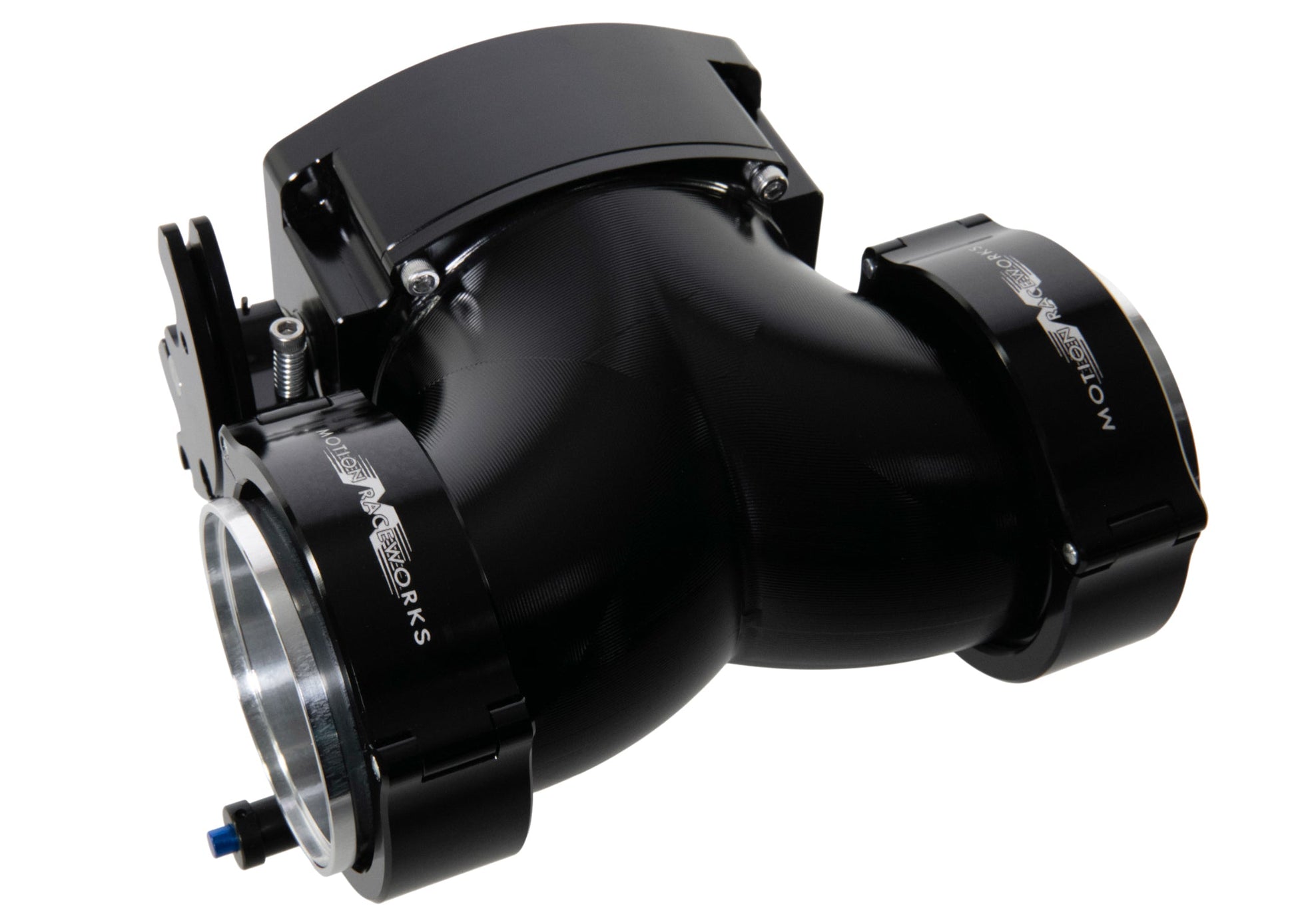 ICON Race 102/105mm Cable Drive Throttle Body (Black) w/ Interchangeable Connection - Motion Raceworks