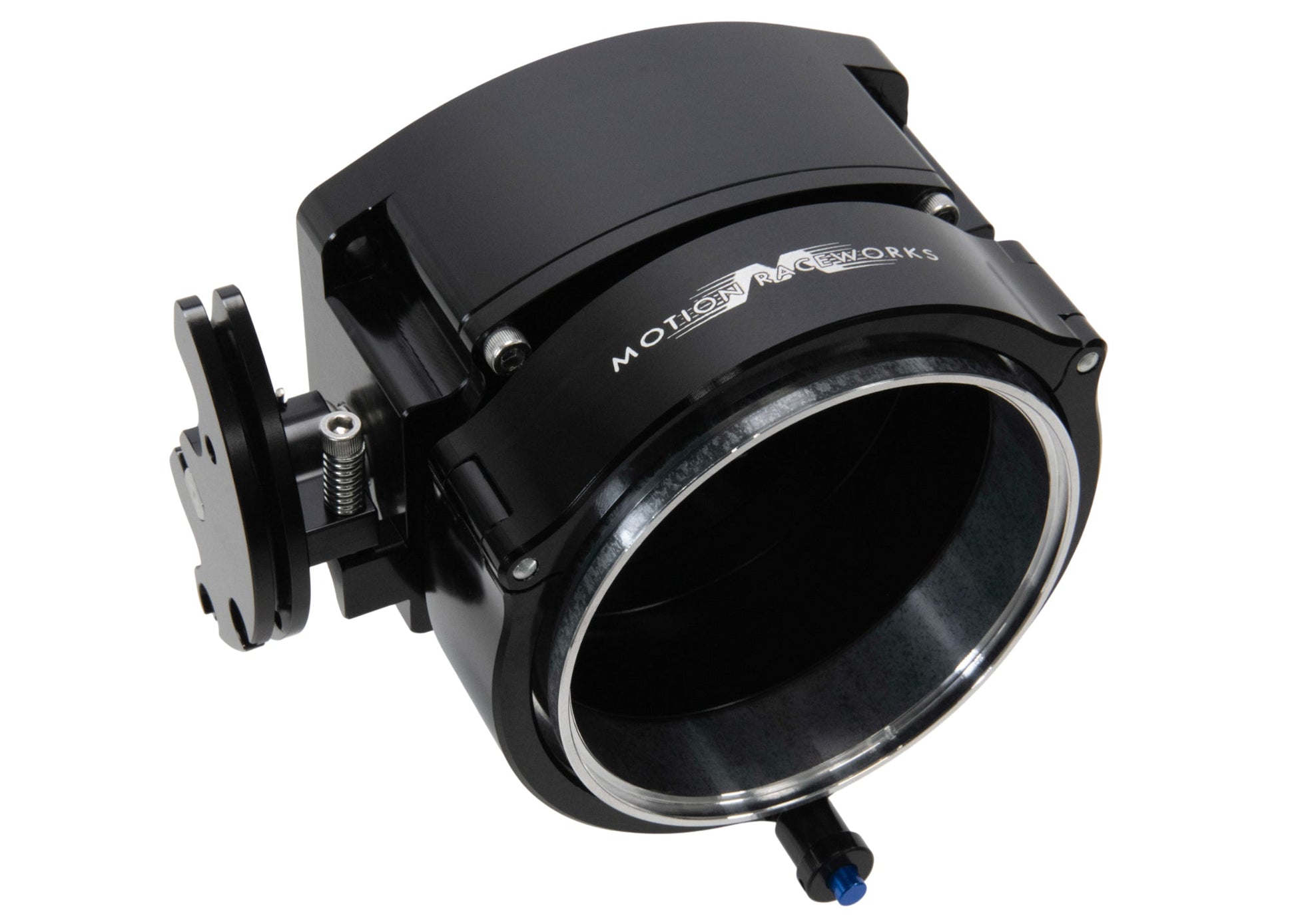 ICON Race 102/105mm Cable Drive Throttle Body (Black) w/ Interchangeable Connection - Motion Raceworks